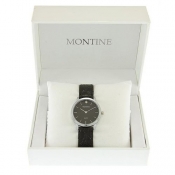 montine ladies black dial watch