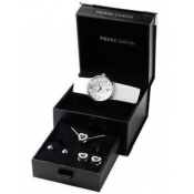 pierre cardin ladies white dial watch