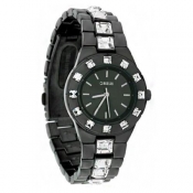 morgan ladies black dial watch