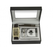 time design men's watch & gift set