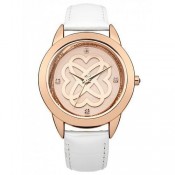 morgan ladies rose gold coloured dial watch