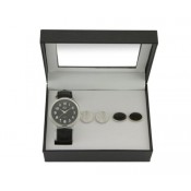 time design men's watch & gift set