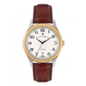 jacques du manoir men's white dial watch