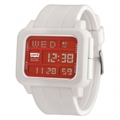 levi's unisex red lcd watch