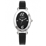 lipsy of london ladies black dial watch