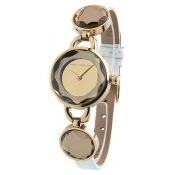 french connection ladies gold dial watch