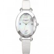 lipsy london ladies white dial watch