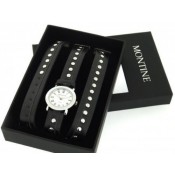 montine ladies black dial watch