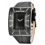 police men's black dial watch