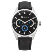 ben sherman men's black multi dial watch