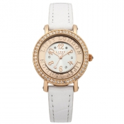 lipsy london ladies white dial watch