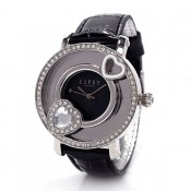 lipsy london ladies black dial watch