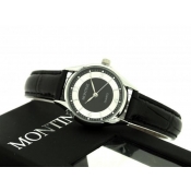 montine ladies black dial watch