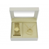 time design ladies bracelet and watch