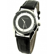 montine men's black dial watch