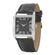 montine men's black dial watch