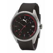 puma men's black dial watch