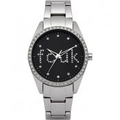 french connection ladies black  dial watch