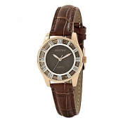 mont ladies black dial watch