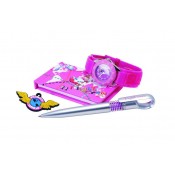time design kids watch, pen & notebook