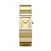 french connection ladies gold dial watch