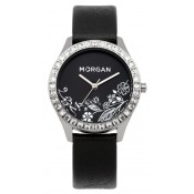 morgan ladies black dial watch