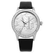 morgan ladies white dial watch