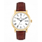 jacques du manoir men's white dial watch