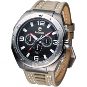 timberland men's black multi dial watch