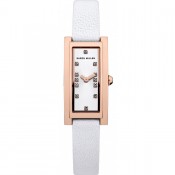 karen millen ladies white dial watch