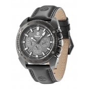 timberland men's black multi dial watch